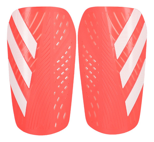 Canillera adidas Fútbol Tiro Club Unisex Rojo/blanco