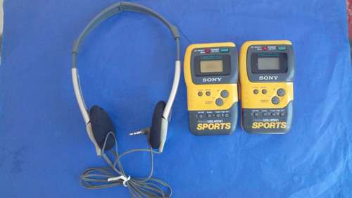 Rádio Sony Walkman Sports Ler Anuncio