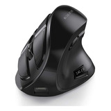 Ratón Inalámbrico Vertical Bluetooth De 2.4 G Para Computado