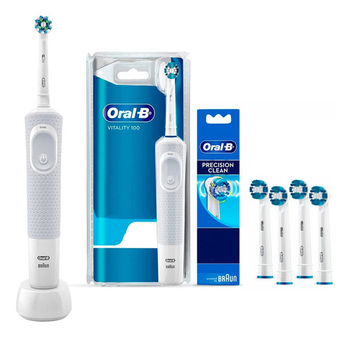 Oral B, Set Cepillo De Dientes Eléctrico Recargable Vitality