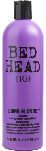 Champú Tigi Bed Head Dumb Blonde Para Cabello Tratado Químic