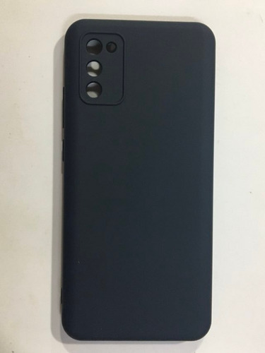 Funda Tpu Silicona Felpa Cubre Cámara Para Samsung A02s