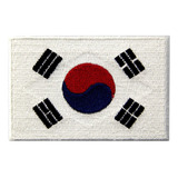 Parche Bordado Con Bandera De Corea Del Sur, Emblema Naciona