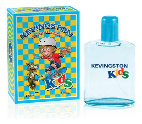 Perfume Colonia Para Niños Kevingston Kids Celeste Local 