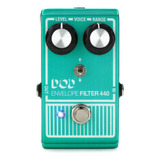 Pedal De Efeito Para Guitarra Dod Envelope Filter 440 Verde