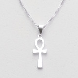 Dije Cruz Ankh Egipcia Ansata Plata 925