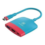 Dock Portátil Base Para Nintendo Switch Adaptador 4k Usb 3.0