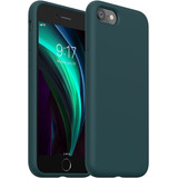 Funda Ouxul Para iPhone SE 2020/iPhone 7/8 (verde Oscuro)