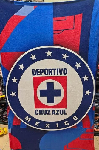 Frazada Cobija Futbol Club Cruz Azul Ultra Suave