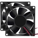 Cooler Para Cpu Dorhea | 80 Mm, 2 Pines, 12 V | 2 Unidades