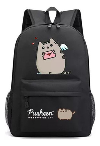 Mochilas De Gato De Dibujos Animados Kawaii Estudiante Linda