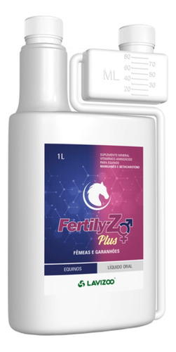 Fertily Z Plus 1kg Melhora Performance Reprodutiva Equina