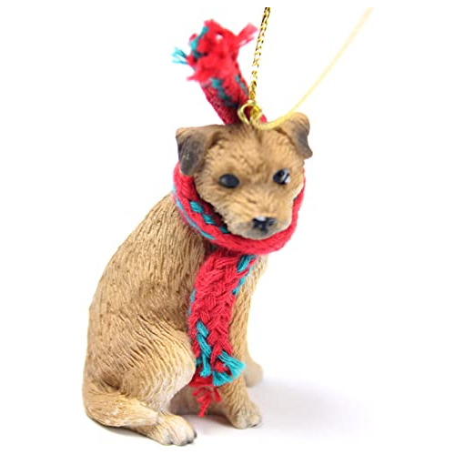 Ornamento De Border Terrier Miniatura, Uno, ¡encantado...
