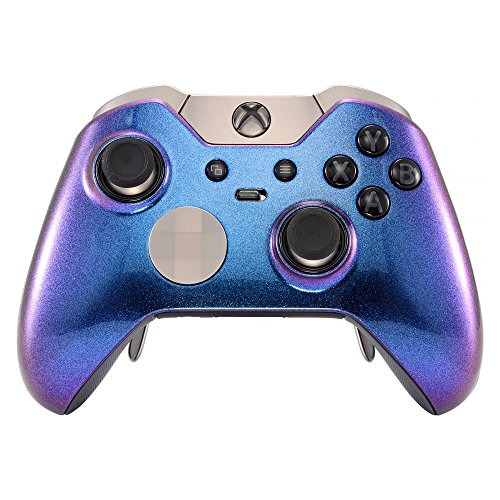Carcasa Para Control Xbox One Elite Camaleon Purpura Azul 1p