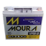 Bateria Moura 12v/18ah 12mva-18 Ups/alarmas/paneles Solares