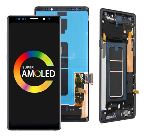 A Pantalla Amoled Con Marco Para Samsung Galaxy Note 9 N960