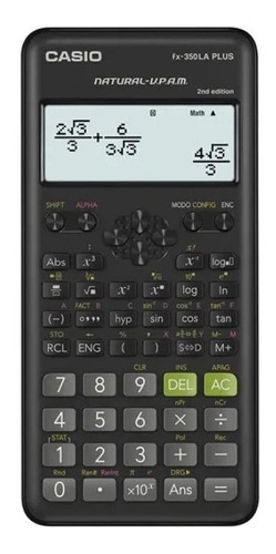 Calculadora Casio Fx350la Plus Segunda Edición