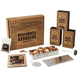 Juego De Regalo De Cocina | Bbq Smoker Wood Chip Grill Set P