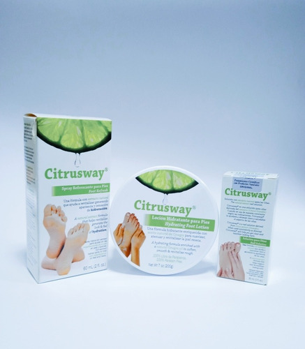 Kit Citrusway Piel Uñas Y Pies.