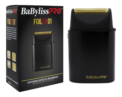 Babyliss Foil Fx01 Afeitadora Shaver A Pila Black 6c