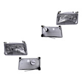 Par Faros Ford F150 F250 F350 1992 93 94 95 1996 Depo Rxc