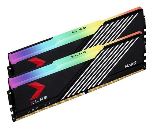 Memoria Ram 2x16gb Ddr5 6400mhz Rgb Pny Xlr8 Mako Pcreg