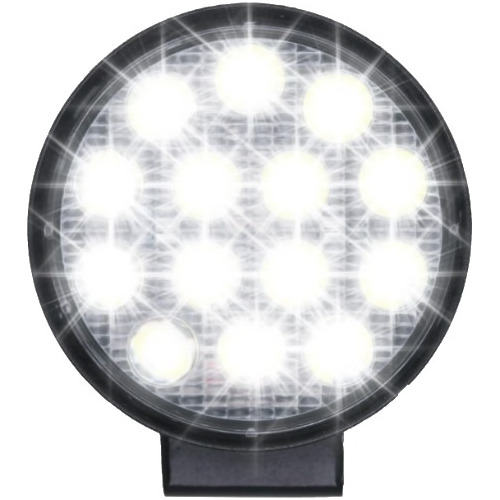 Refletor Holofote 14 Led Luminária Luz Branca 12v 24v Jardim