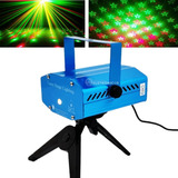 Laser Holográfico Led 5v Pisca Pingo Pontinhos Balada Azul