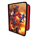 Funda Sublimada Tamaño A4 De Spiderman Multiverse T93