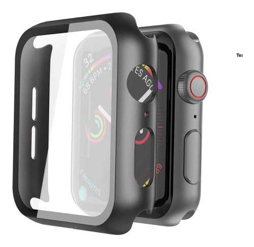 Funda Con Templado Apple Watch 44 42 40 38 Tpu Protector