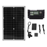 Kit De Bomba De Agua Con Panel Solar, Monocristal, 20 W, 18