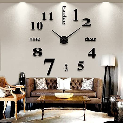 Reloj De Pared Gigante 3d - Mod. Rp08