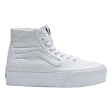 Tenis Vans Sk8-hi Tapered Stackform Canvas Mujer Casual