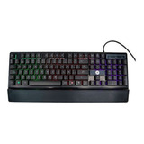 Teclado Gamer Pc Español Compatible Tk-t500 Rgb Noga