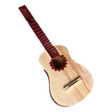 Guitarra Criolla Madera Con Cuerdas Clásica 70cm Para Chicos