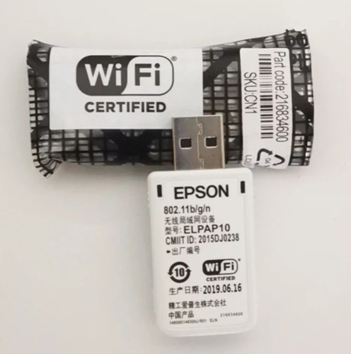 Adaptador Wireless Projetor Epson Elpap 10