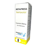 Betapress 5ml  Betaxolol Clorhidrato Santgar