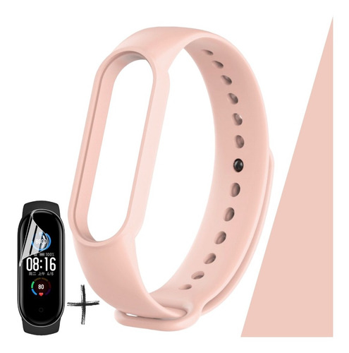 Correa Para Xiaomi Mi Band 7 + Lamina Hidrogel -colores-