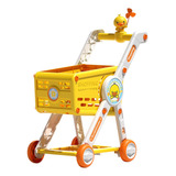 Carrito De Compras De Juguete Para Niños Y Bebés Con Aliment