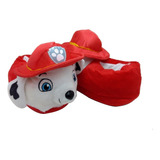 Pantufla Peluche Paw Patrol Marshall Original® Antidesli C