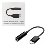 Cable Adaptador De Audio Tipo Usb C A Plug Para Samsung