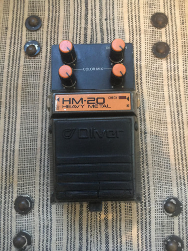 Pedal Oliver Hm-20 Heavy Metal