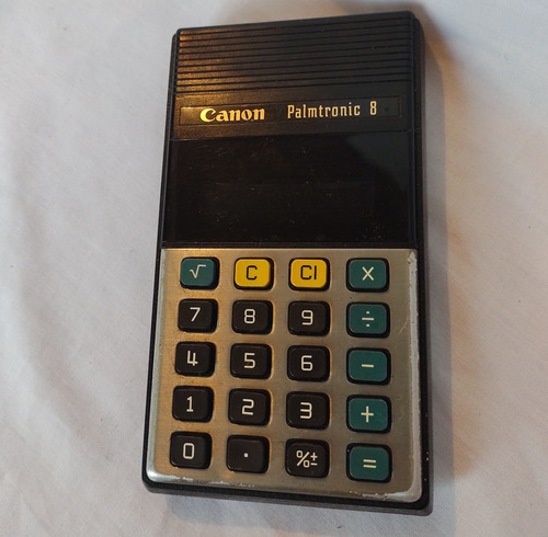 Canon Palmtronic Calculadora Vintage Ld-84