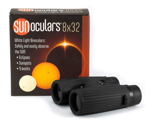 Binoculares Solares Lunt 8x32 Luz Blanca Eclipses