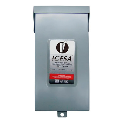 Centro De Carga De 2 Unidades Nema 3r Igesa- Cc02ic | Envío gratis