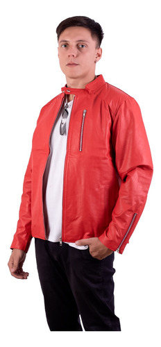 Campera De Cuero Vacuno 100% Legitimo De Hombre - Gabri.b