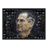 Quadro Decorativo Steve Jobs Apple Decoração Informática Gm