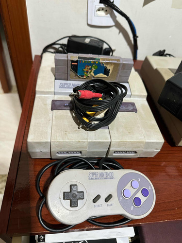 Super Nintendo Original Antigo Relíquia 1 Controle Original