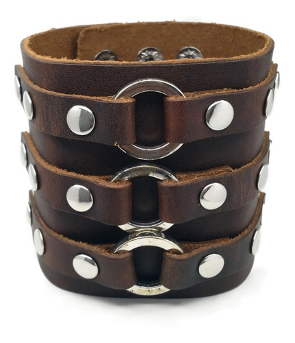 Brazalete Cuero Hombre Bronco