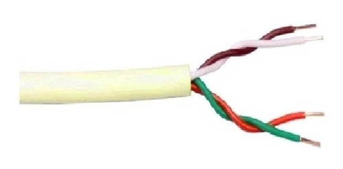Cable Intercomunicacion Portero Electrico 2 Pares  X 200 Mts